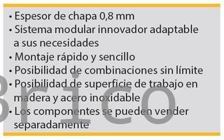 Conjunto Taller 3 Módulos S/Madera Alyco 192844