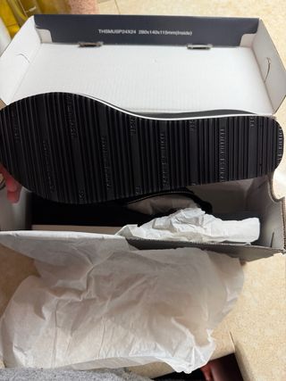 Sandalias Tommy Hilfiger cuña negras talla 41