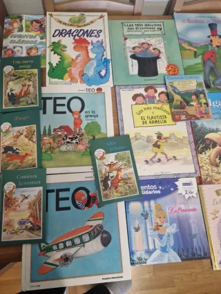 Lote 26 libros infantiles