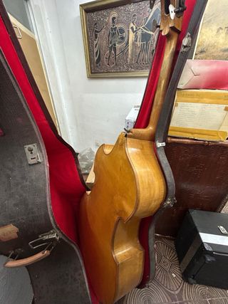 Contrabajo Fleta original con funda