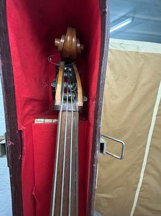 Contrabajo Fleta original con funda