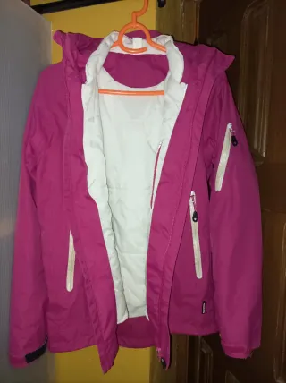 Chaqueta nieve + cortavientos, 11-12 año