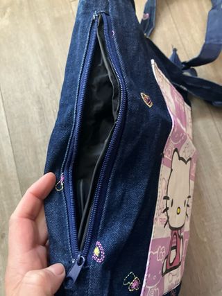 Bolso Hello Kitty azul y rosa