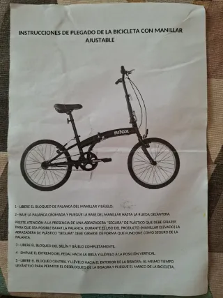 Bicicleta plegable Nilox