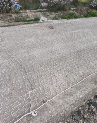 Red de obra seguridad 5x11m blanca