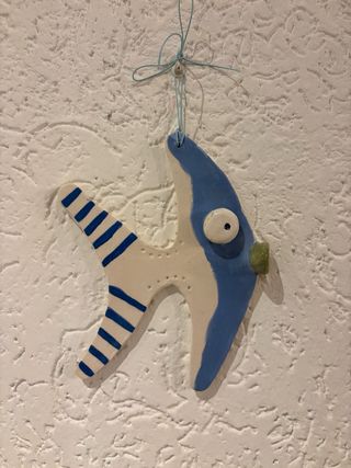 Pesce artigianale da appendere decorativo