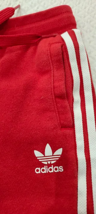 Pantaloni Adidas Rossi Bambino