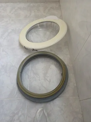 Tapa y goma de Lavadora Ansonic LAT 56