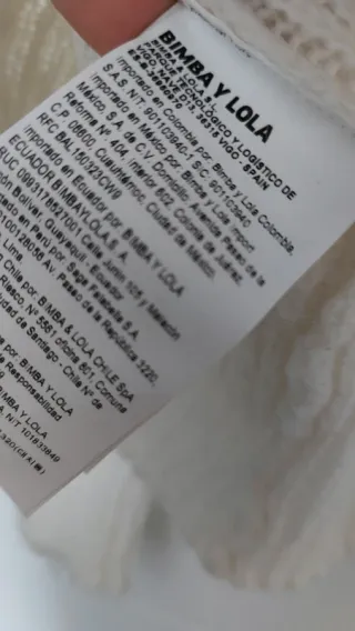 Jersey Bimba y Lola cuello redondo