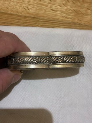 Bracciale vintage fibbia stile cintura