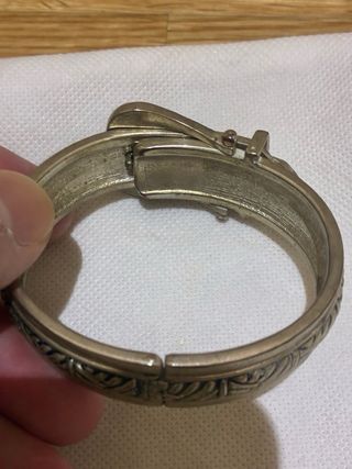Bracciale vintage fibbia stile cintura