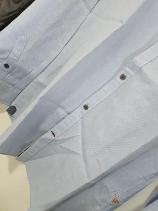 Camicia Guess Uomo Azzurra