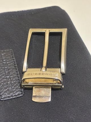 Fibbie Burberry Uomo Argento