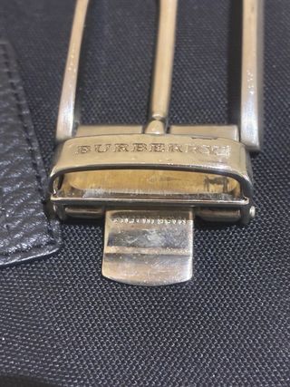 Fibbie Burberry Uomo Argento