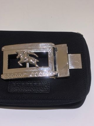 Fibbie Burberry Uomo Argento