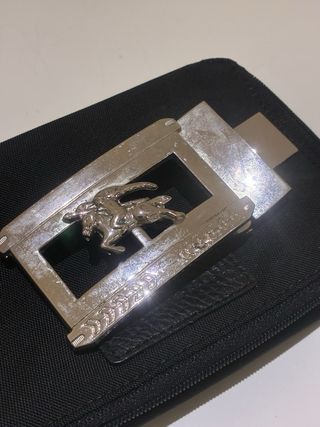 Fibbie Burberry Uomo Argento