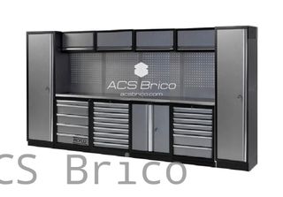 Conjunto Taller 6 Módulos S/Acero Inox Alyco 199014