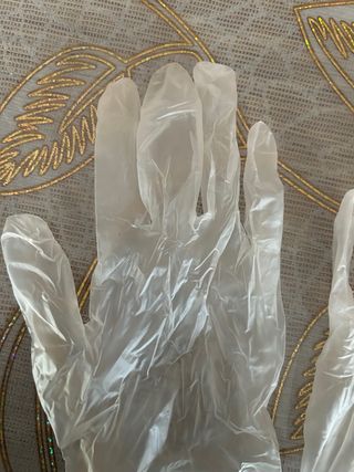 Guanti in lattice monouso