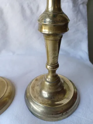 Candelabros de Bronce Antiguos