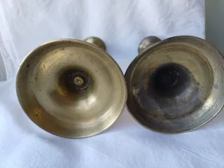 Candelabros de Bronce Antiguos