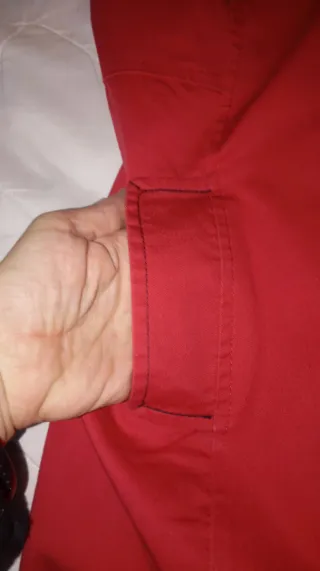 Vestido rojo sin mangas