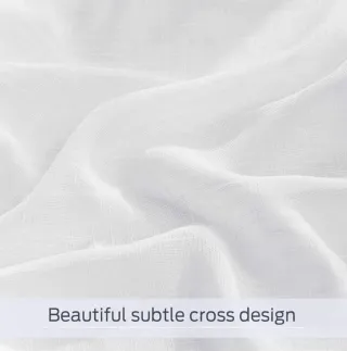 Cortinas blancas 122 x 140