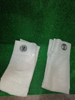 Cortinas blancas 122 x 140