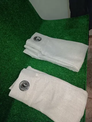 Cortinas blancas 122 x 140