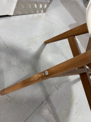 3 Sillas Plástico/Metálico Transparentes