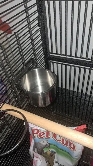 Jaula grande para pájaros