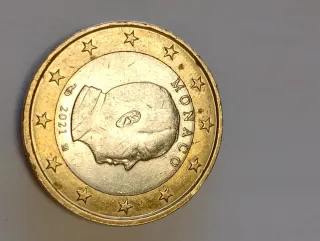Moneda 1 Euro Mónaco 2021