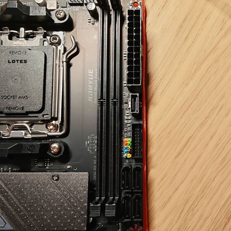 Placa base JGINYUE B650i Night Devil afbeelding 3