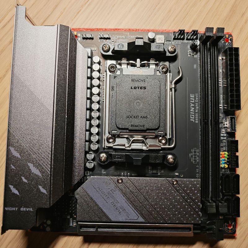 Placa base JGINYUE B650i Night Devil afbeelding 6