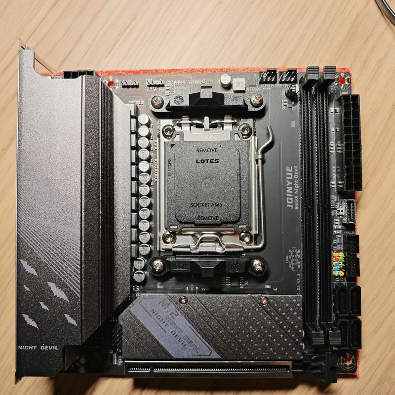 Placa base JGINYUE B650i Night Devil afbeelding 5