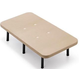 Base Tapiflex 90x200 Beige y Patas Negras