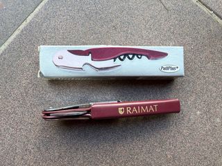 Sacacorchos PullPlus Rojo y Plateado