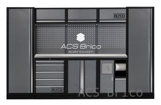 Conjunto Taller 5 Módulos S/Acero Inox Alyco