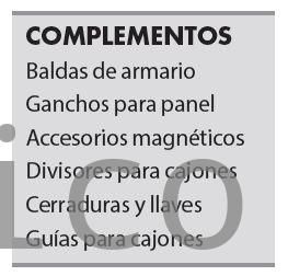 Conjunto Taller 5 Módulos S/Acero Inox Alyco