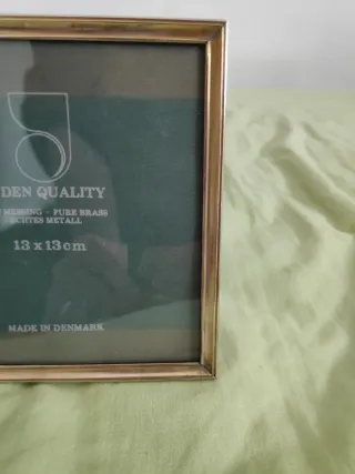 Marco fotos Jyden Quality latón 13x13cm