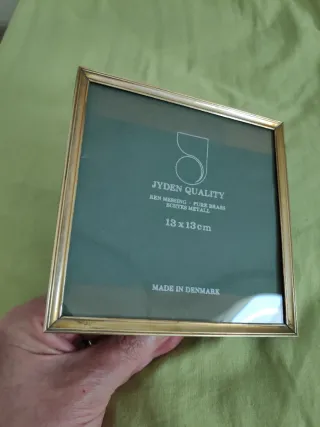 Marco fotos Jyden Quality latón 13x13cm