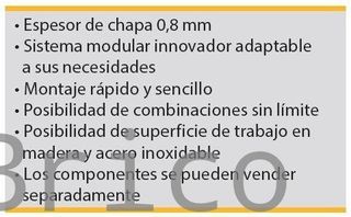 Conjunto Taller 5 Módulos S/Madera Alyco 164895