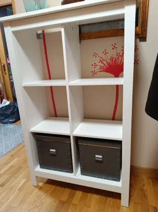 Estantería Ikea Blanca Baja