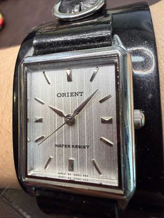 Orient Donna Rettangolare Argento