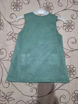 Vestido menina verde 18 meses