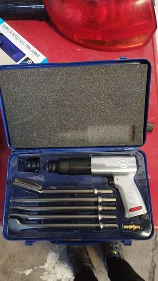 Martillo Neumático Cincel con Accesorios