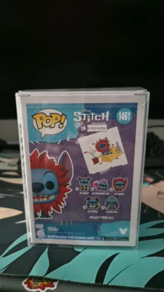 Funko Pop! Stitch 1461 firmado por Mary Gibbs