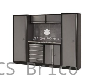 Conjunto Taller 4 Módulos S/Acero Inox Alyco 199006