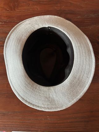 Sombrero vaquero denim azul con banda multicolor