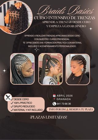 CURSO INTENSIVO DE TRENZAS AFRICANAS