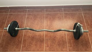 Barra Z con discos de pesas 2.5kg